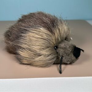 A&A Plush Harry Hedgehog 8” Brown Stuffed Animal Toy